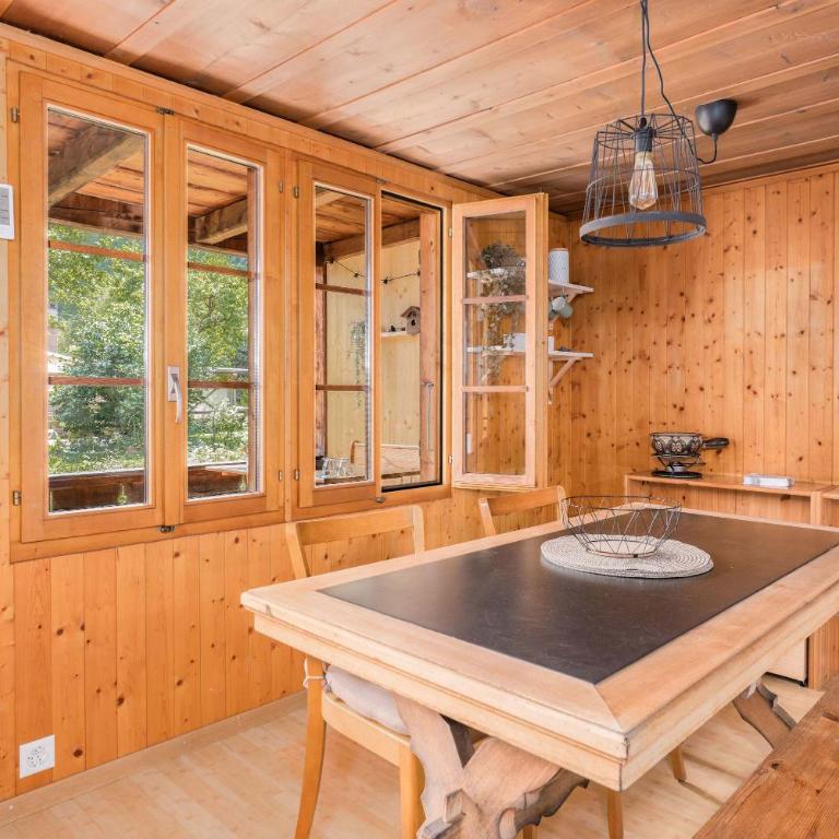 Mountain View Chalet near Lauterbrunnen and Parking - Apartment - 4