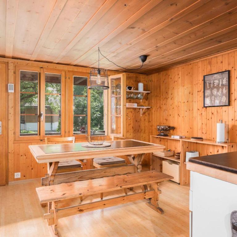 Mountain View Chalet near Lauterbrunnen and Parking - Apartment - 9