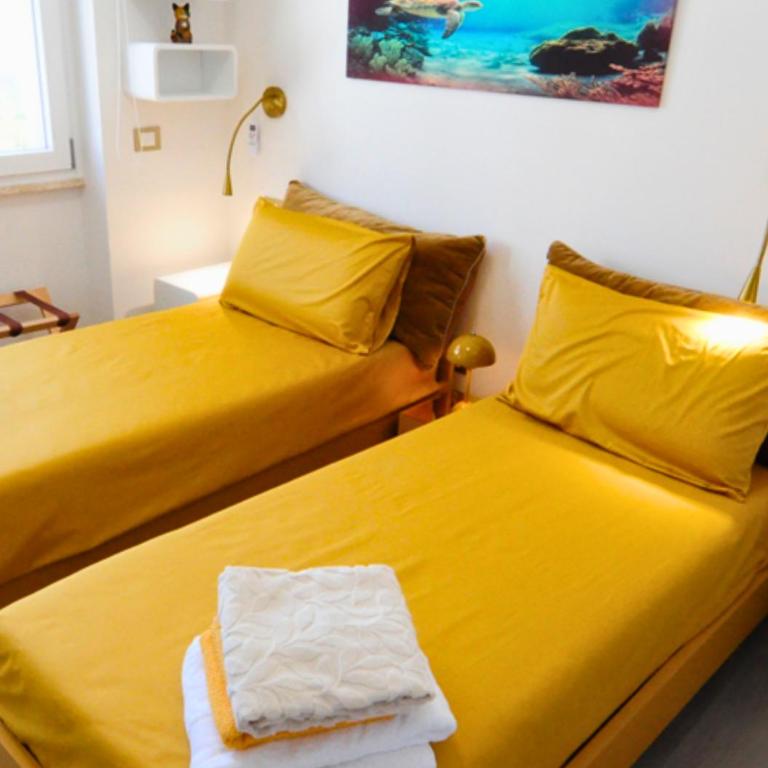 Suite Beach Apartments Cagliari - Deluxe Two-Bedroom Apartment with Garden View - 24