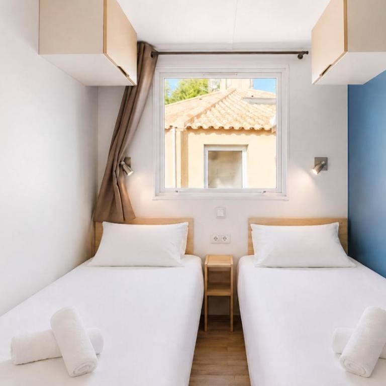 Opaline Mobil'home Lumineux Mer à 10 min Linge - Mobile Home - 12