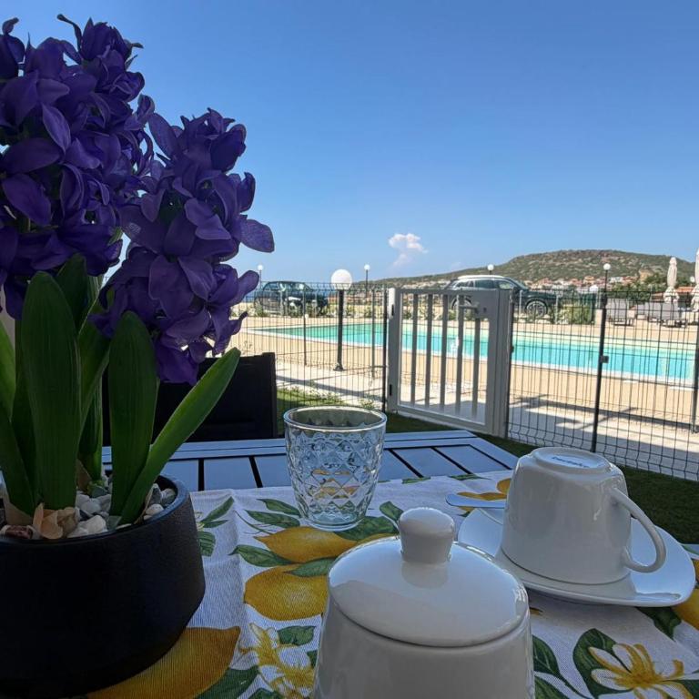 Nuovo appartamento con piscina, giardino e vista mare - Appartamento - 10