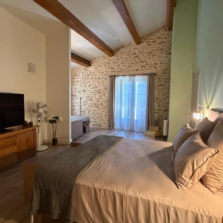 Moulin de Carrière, dans un parc de 2 hectares à Uzès - Chambre Familiale Deluxe - 22