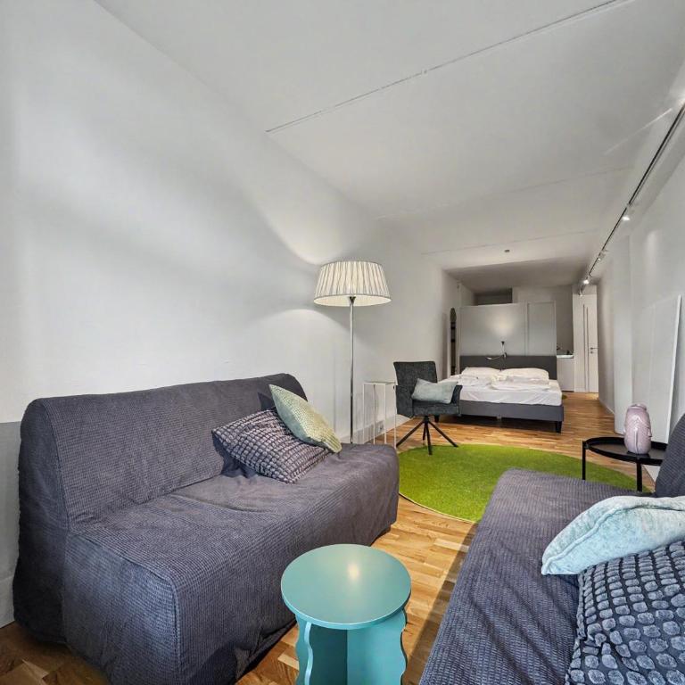 HappyStay Draupromenade - Villach, Drauufer - Studio mit Kingsize-Bett und Schlafsofa - 5