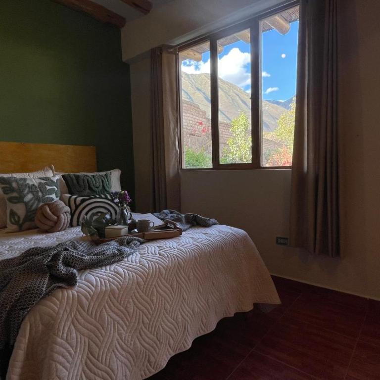 Casa Paqocha Urubamba - Hotel & Garden - Shared Kitchen & Hot Water - Double or Twin Room with Garden View - 2