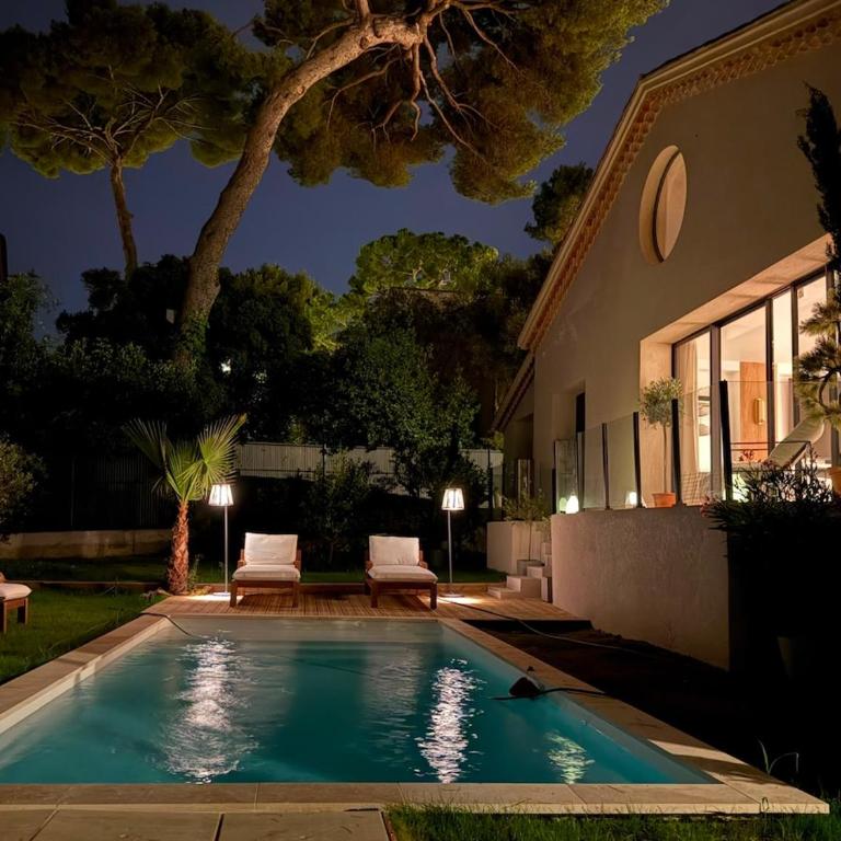 Cap d'Antibes Villa, 6 People, Sea View, Air Conditioning - Villa con 3 Camere da Letto - 20