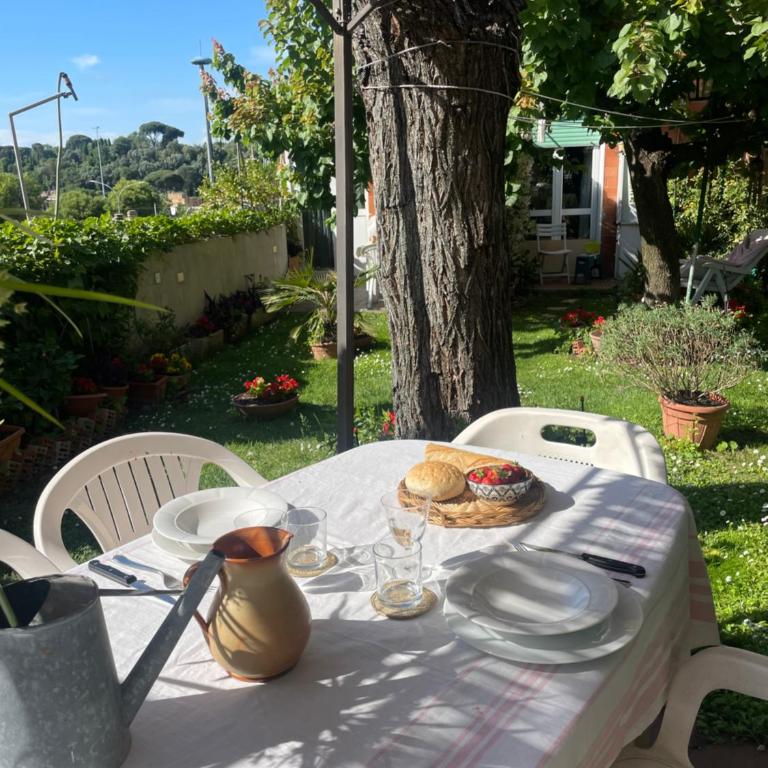 AROMA Cozy Home with Garden 15 Min to Piazza del Popolo - Casa con 1 Camera da Letto - 12