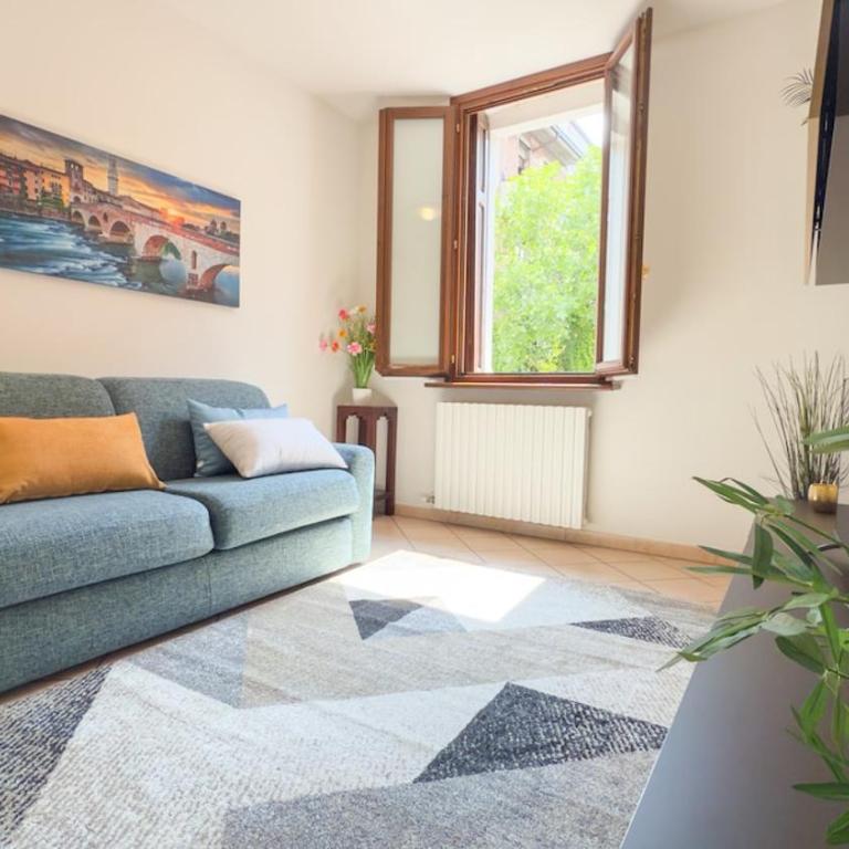 Ponte Pietra Free parking for 5 guests - Appartamento con 1 Camera da Letto e Vista Città - 44