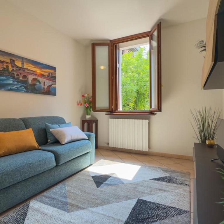 Ponte Pietra Free parking for 5 guests - Appartamento con 1 Camera da Letto e Vista Città - 48