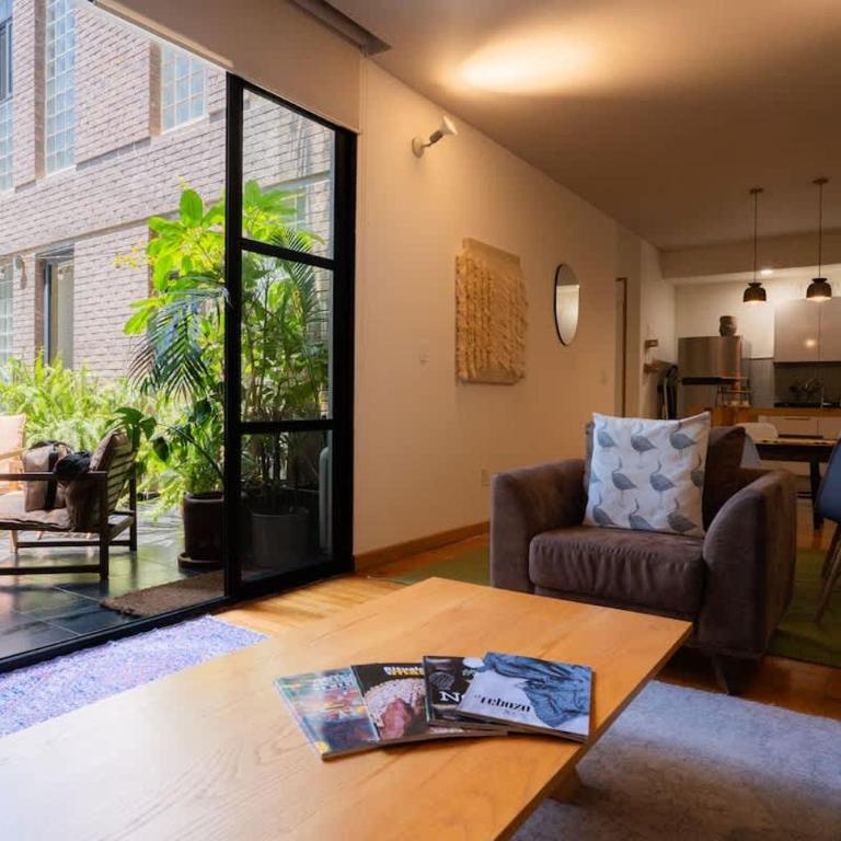 Bright 2BR condo with Stunning Patio in Escandon - Apartment - 6