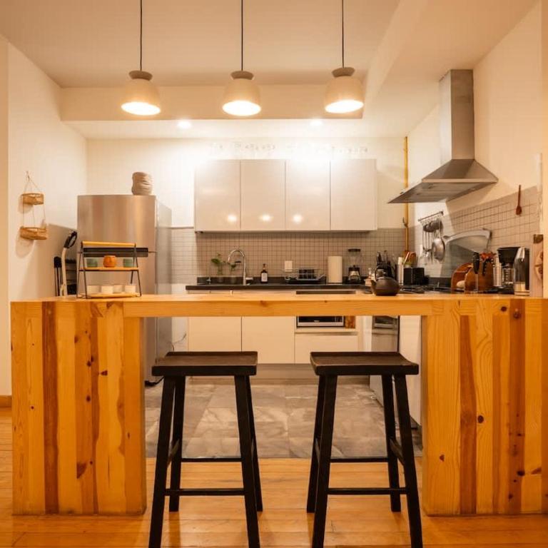 Bright 2BR condo with Stunning Patio in Escandon - Apartment - 5