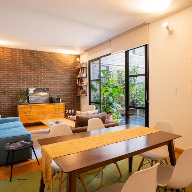 Bright 2BR condo with Stunning Patio in Escandon - Apartment - 15
