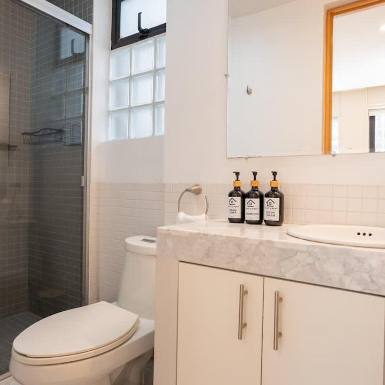 Bright 2BR condo with Stunning Patio in Escandon - Apartment - 37