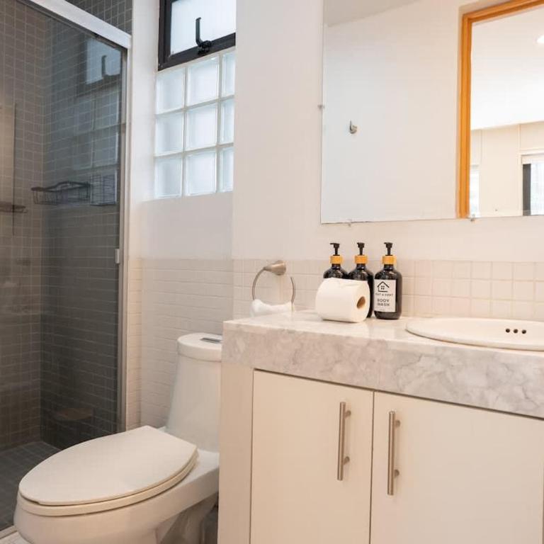 Bright 2BR condo with Stunning Patio in Escandon - Apartment - 40