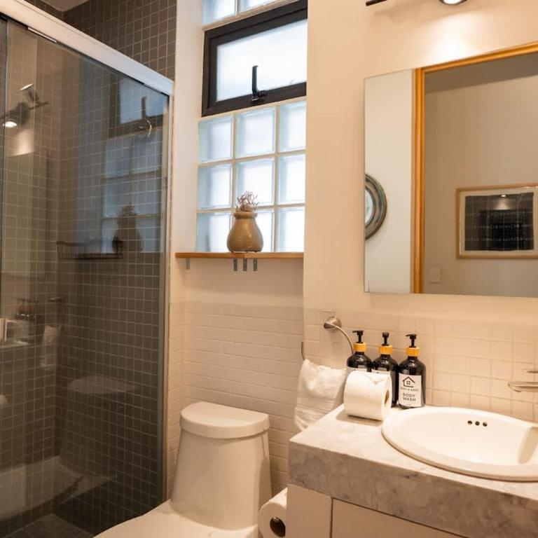 Bright 2BR condo with Stunning Patio in Escandon - Apartment - 43