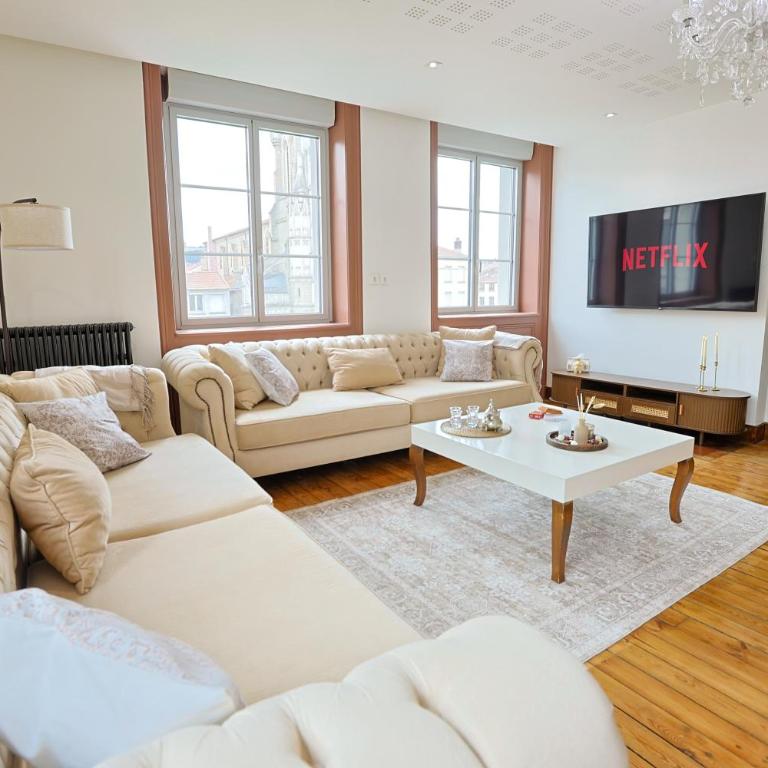 L'Haussmannien Saint-Roch - Vue Église - Wi-Fi - Spacieux - Apartamento de 2 dormitorios - 6