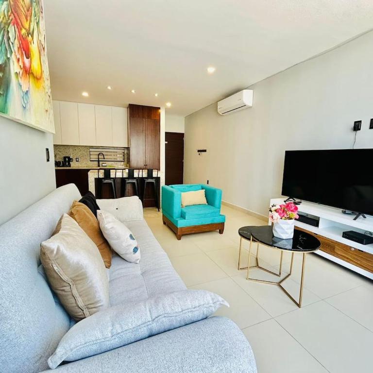 Cerca de la Playa, Alberca en el Roof con Asador - Apartamento - 16