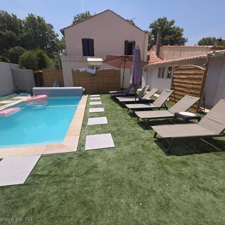 Logement avec extérieur - Appartement - Vue sur Jardin - 34