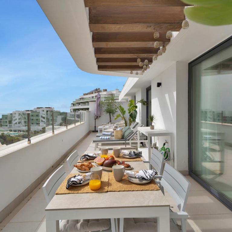 Luxe Penthouse Panoramic Sea View, Spa & Gym - Single Room - 13