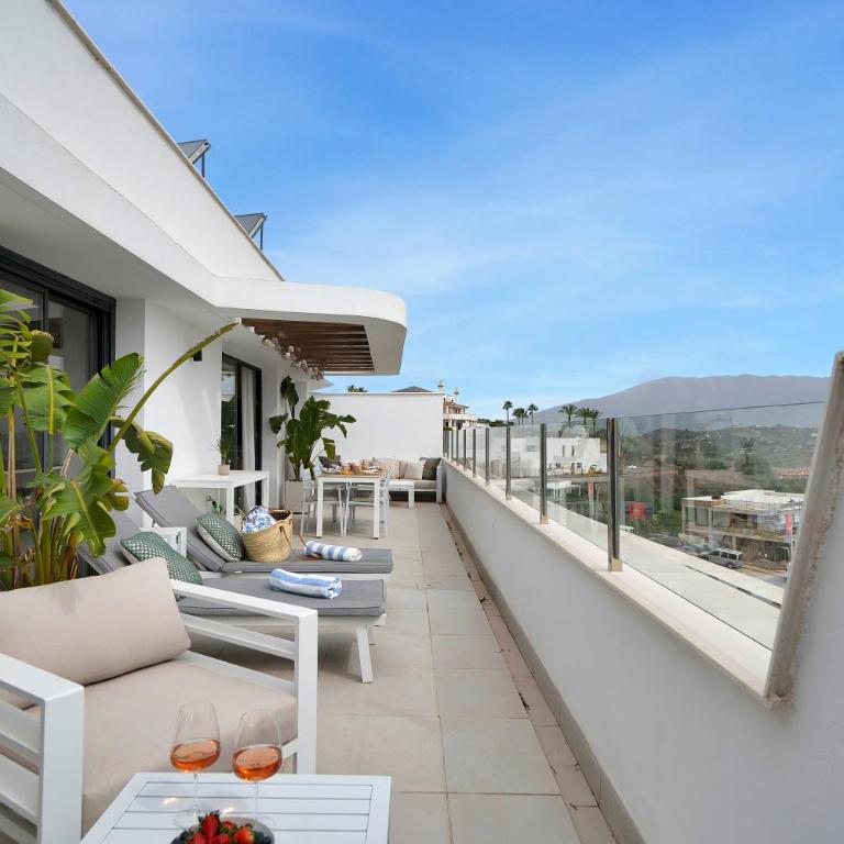 Luxe Penthouse Panoramic Sea View, Spa & Gym - Single Room - 25
