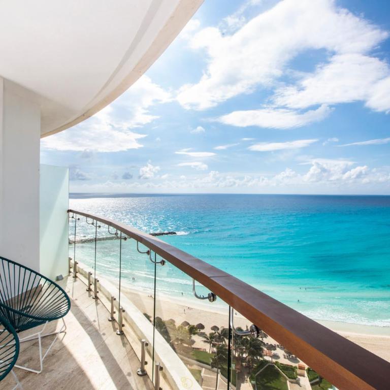 Altitude at Krystal Grand Cancun - All Inclusive - Suite Esquinera Altitud frente al océano - 3