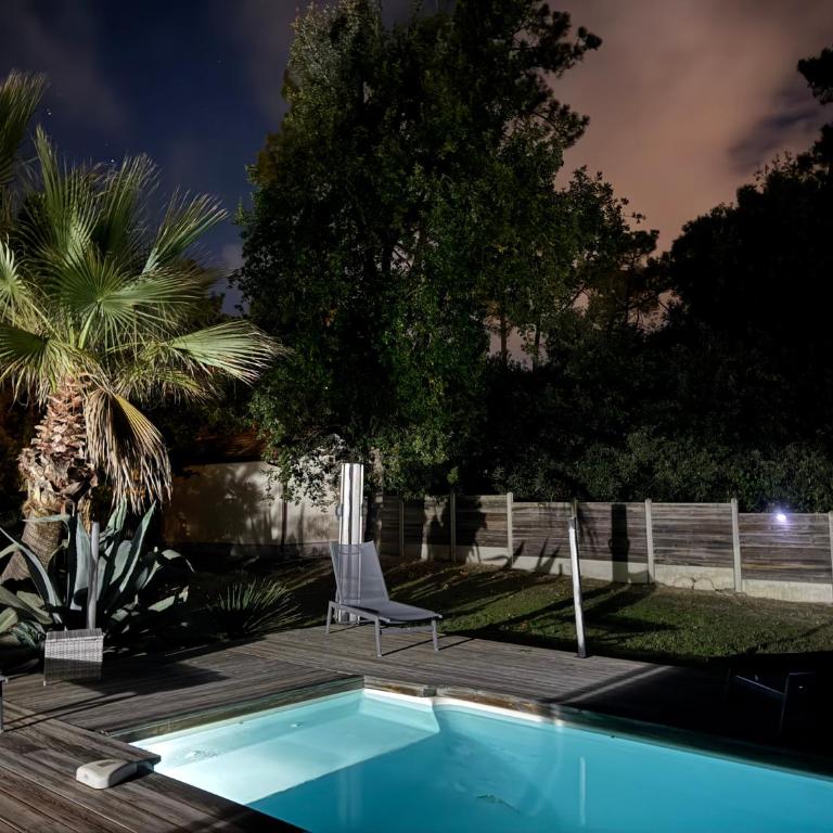 Le Chai de l'Océan - Villa Soulacaise plage à 100m Piscine Jardin 1400m2 - Villa 1 Chambre - 18