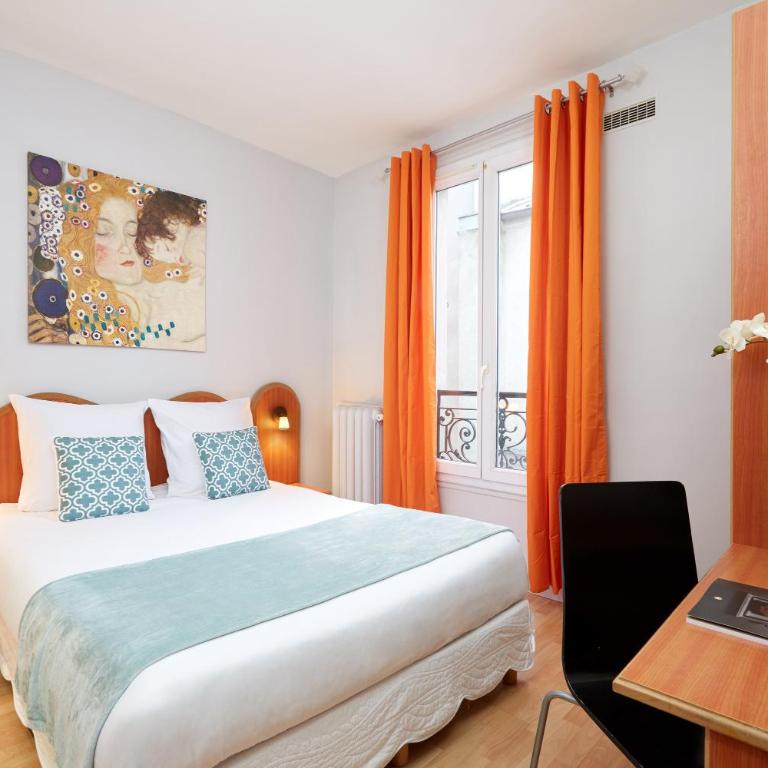 Hôtel Viator - Chambre Double avec Salle de Bains Privative - 1