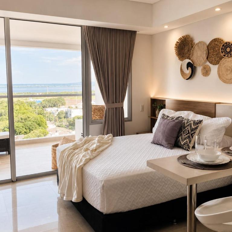 Vistas al Caribe, Magia de la Ciénaga piso 12 - Apartamento de 2 dormitorios - 46