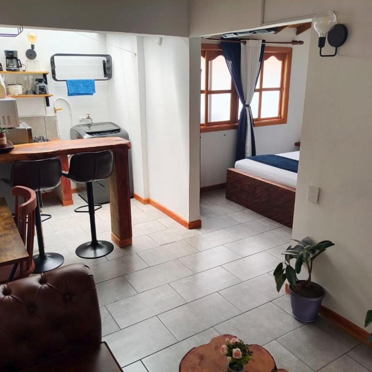 Cabañas lobo blanco - Laureles Medellín - Studio Apartment with One Double Bed - 8