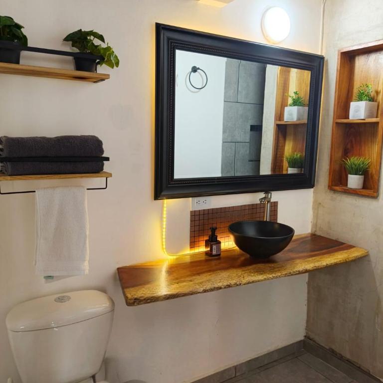 Cabañas lobo blanco - Laureles Medellín - Studio Apartment with Balcony - 9