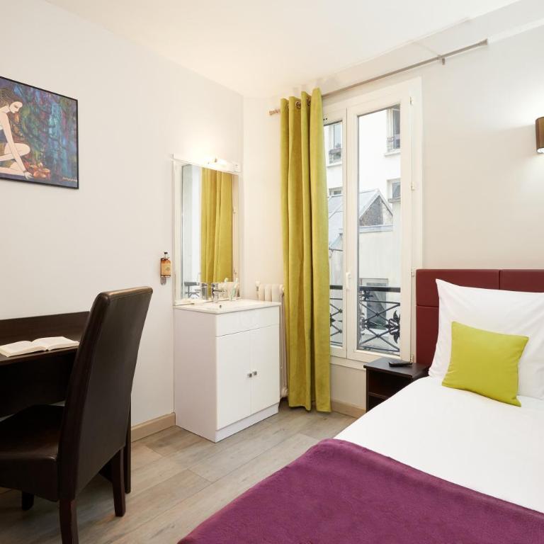 Hôtel Viator - Chambre Double avec Salle de Bains Commune - 1