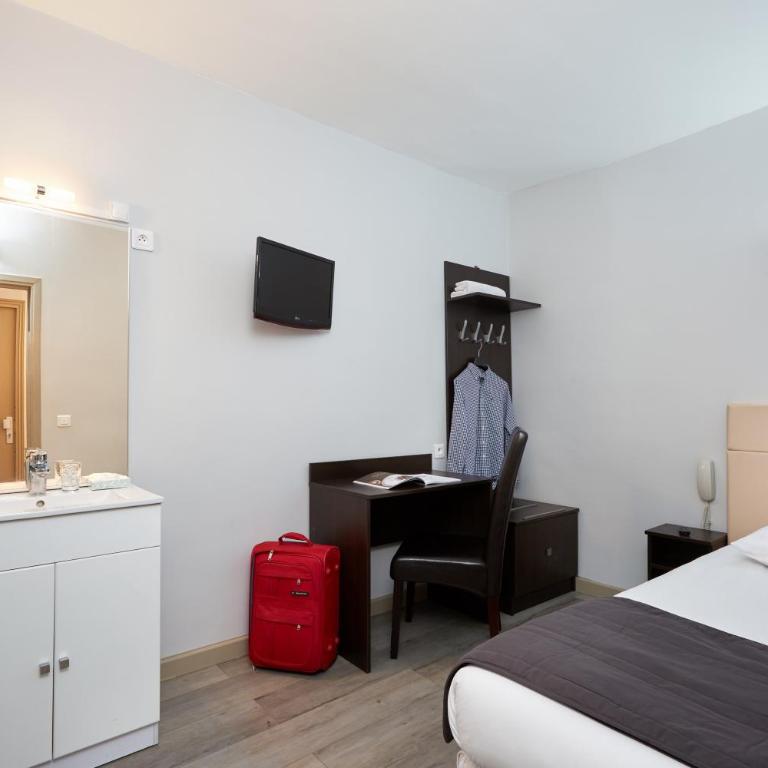 Hôtel Viator - Chambre Simple avec Salle de Bains Commune - 2
