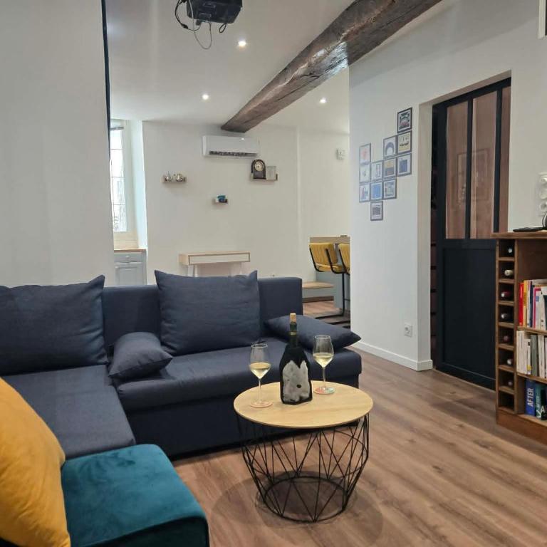 Cocon Design et Terrasse au Calme sur le Vieux Port - Apartment mit 2 Schlafzimmern - 11