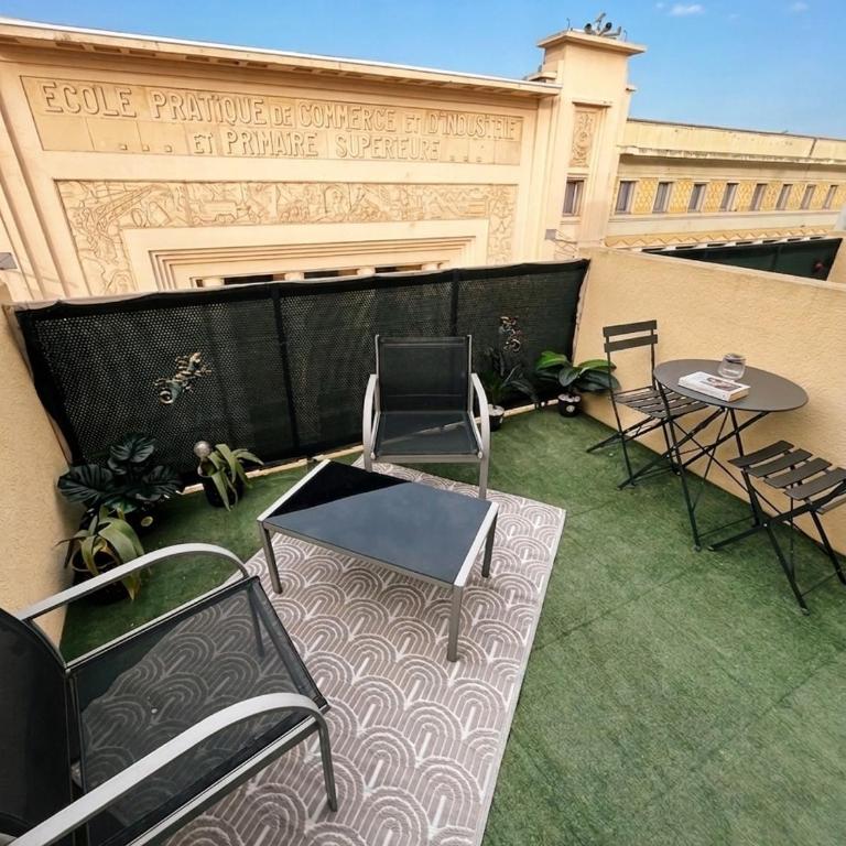 Studio climatisé proche du centre - 1 chambre - Appartement 2 Chambres - 2