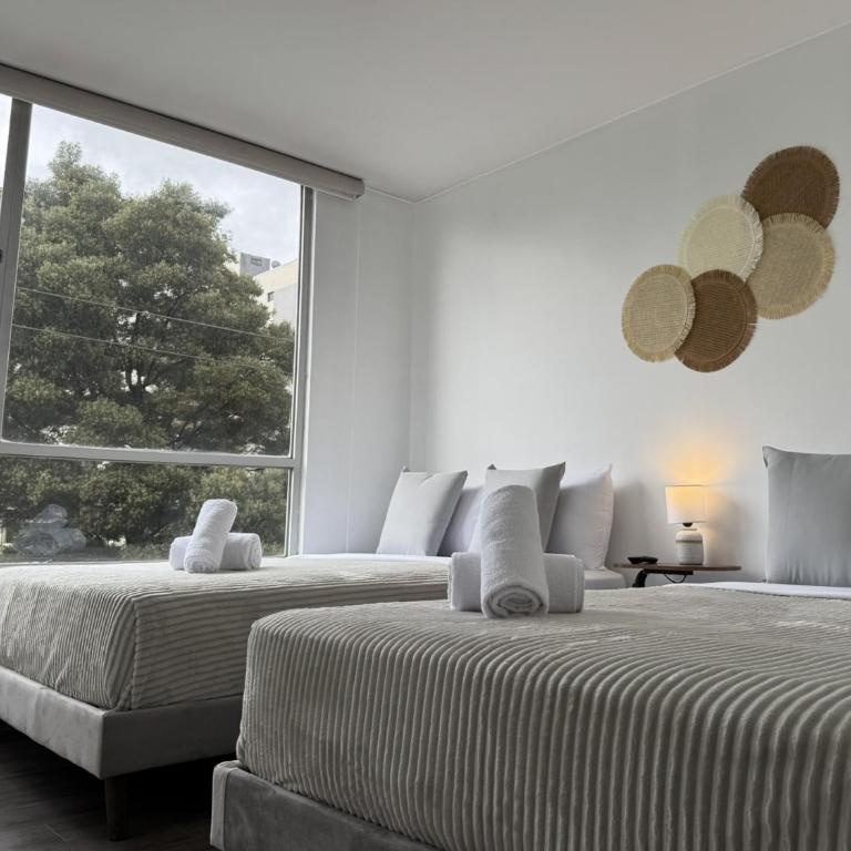 Apartamento Cerca de Embajada Americana y Solca en Centro Norte - Apartamento de 2 dormitorios con vistas a la ciudad - 27