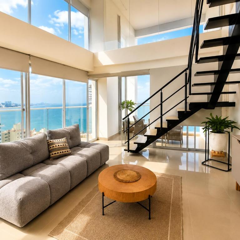 Luxury Duplex Bocagrande with Bay & Ocean - Apartamento de 1 dormitorio - 1