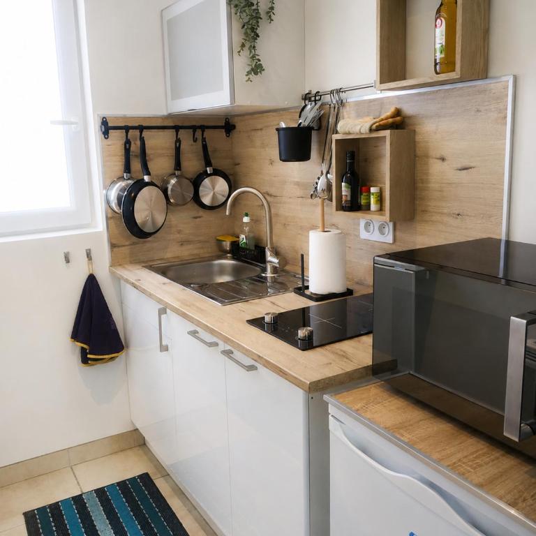 Studio Terrasse - Parking gratuit - Appartement 1 Chambre - 4