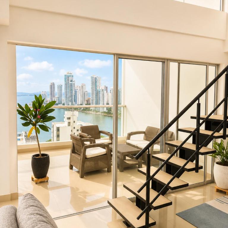 Luxury Duplex Bocagrande with Bay & Ocean - Apartamento de 1 dormitorio - 8