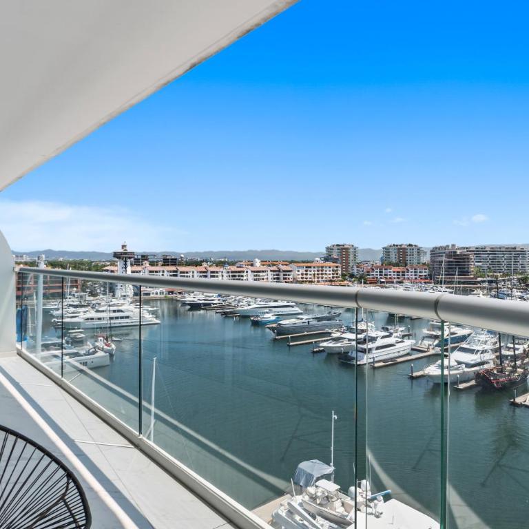 Luxury in Marina Vallarta Gym Roof Pool & View - Apartamento de 1 dormitorio - 4