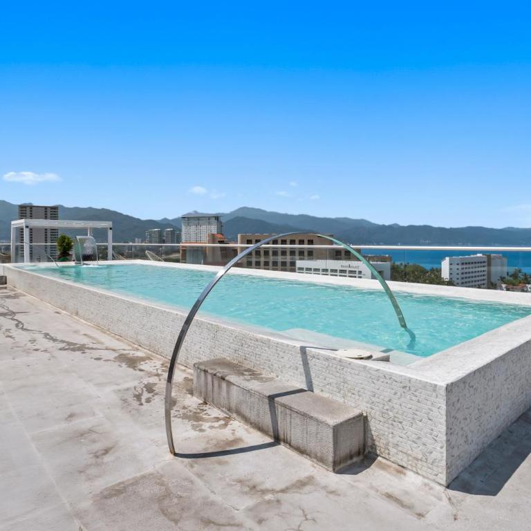 Luxury in Marina Vallarta Gym Roof Pool & View - Apartamento de 1 dormitorio - 14