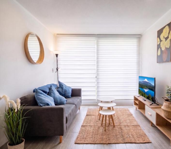 Movistar Arena 2 Habs y Estacionamiento - Two-Bedroom Apartment - 8