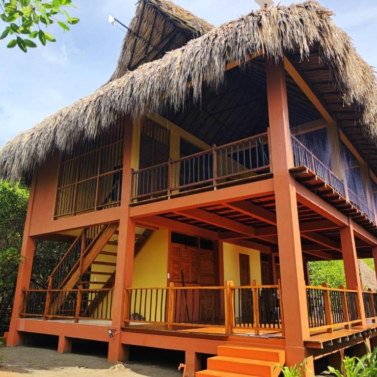 Refugio rodeado de mar, playa, manglar y aves - Deluxe Double Room with Balcony and Sea View - 1