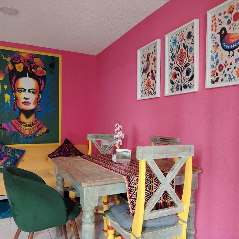 Depa de Frida frente al Aeropuerto 2 habitaciones - Apartamento de 2 dormitorios - 5