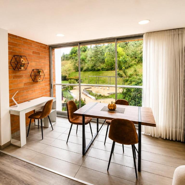 Apartasuite en Rionegro con piscina, gimnasio y spa - One-Bedroom Apartment with Garden View - 22