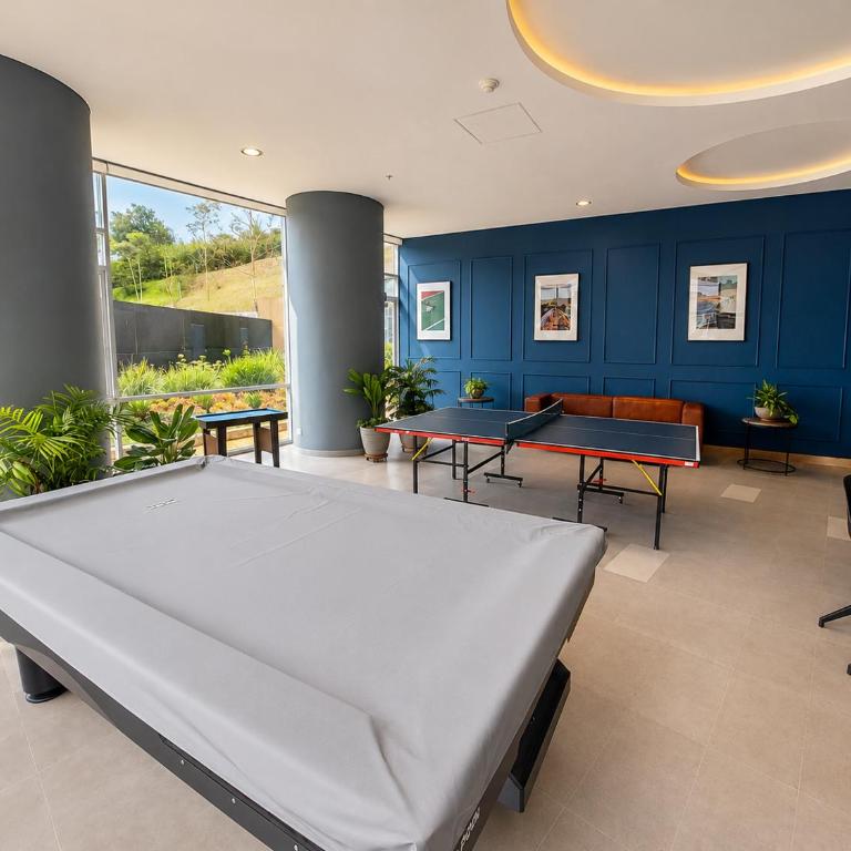 Apartasuite en Rionegro con piscina, gimnasio y spa - One-Bedroom Apartment with Garden View - 13