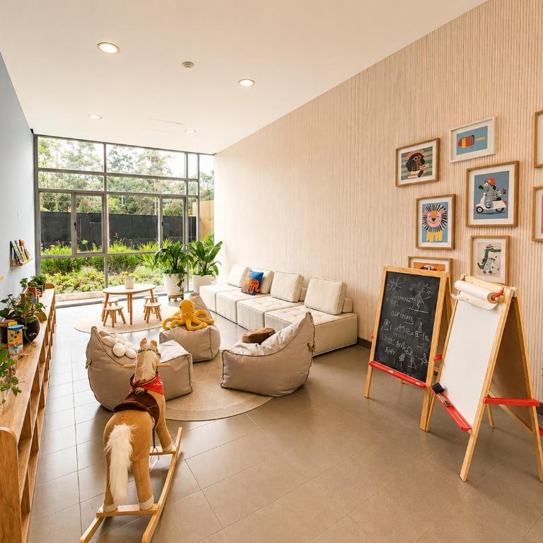 Apartasuite en Rionegro con piscina, gimnasio y spa - One-Bedroom Apartment with Garden View - 14