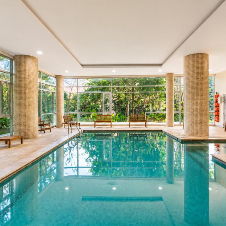 Apartasuite en Rionegro con piscina, gimnasio y spa - One-Bedroom Apartment with Garden View - 9