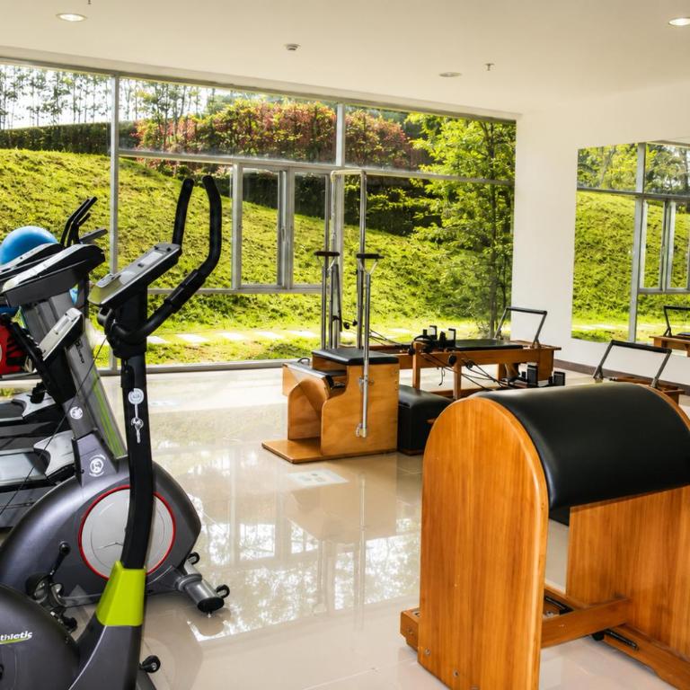 Apartasuite en Rionegro con piscina, gimnasio y spa - One-Bedroom Apartment with Garden View - 43
