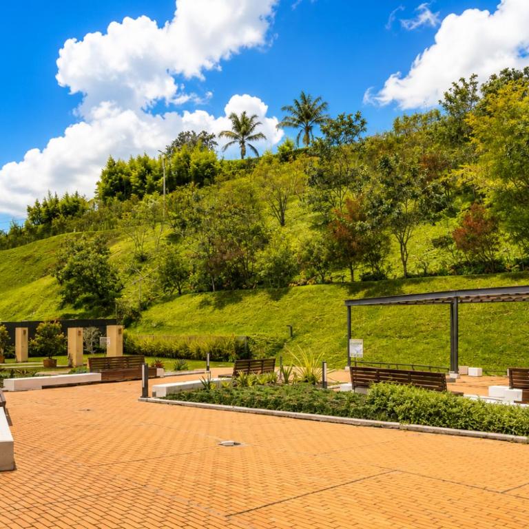 Apartasuite en Rionegro con piscina, gimnasio y spa - One-Bedroom Apartment with Garden View - 45
