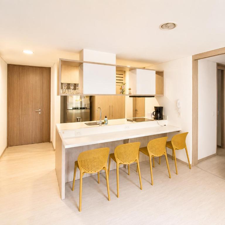 Apartasuite en Rionegro, piscina, gimnasio y spa - Two-Bedroom Apartment - 21