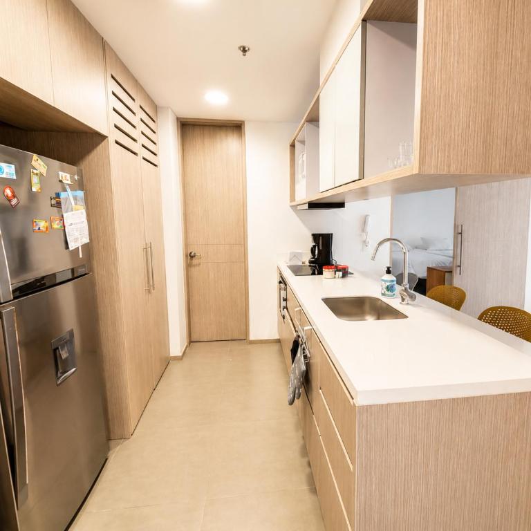 Apartasuite en Rionegro, piscina, gimnasio y spa - Two-Bedroom Apartment - 22
